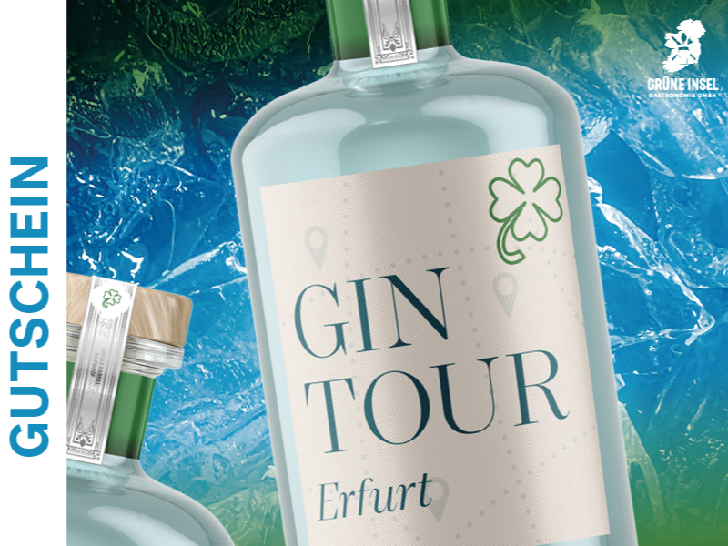 Gutschein für eine Gin-Tour durch Erfurt