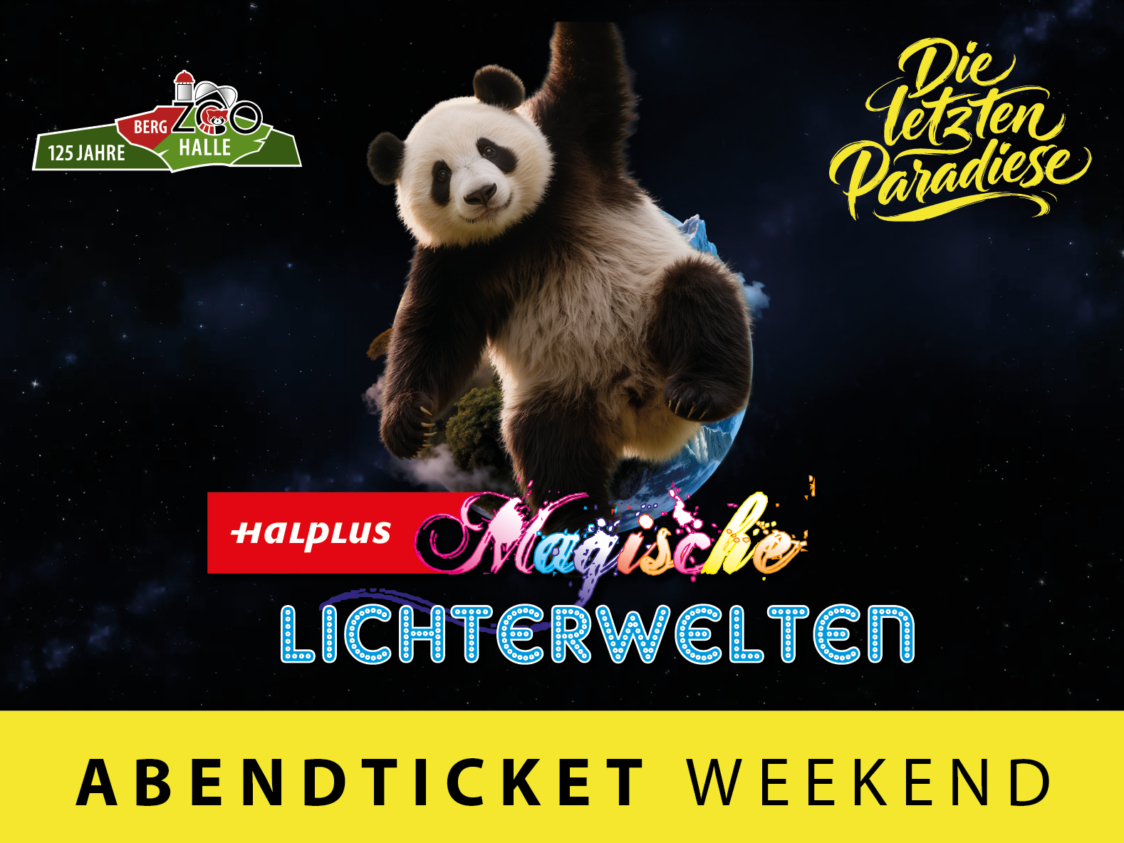 Halplus Magische Lichterwelten - Weekend-Ticket - 04.12.2026
