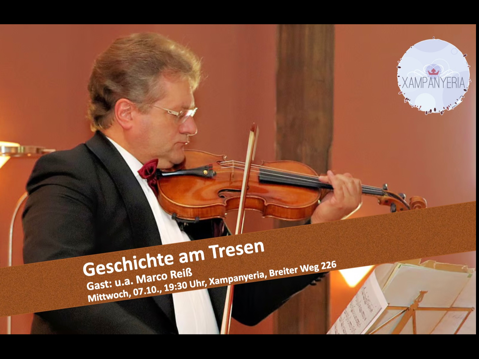 Geschichte am Tresen mit Marco Reiß