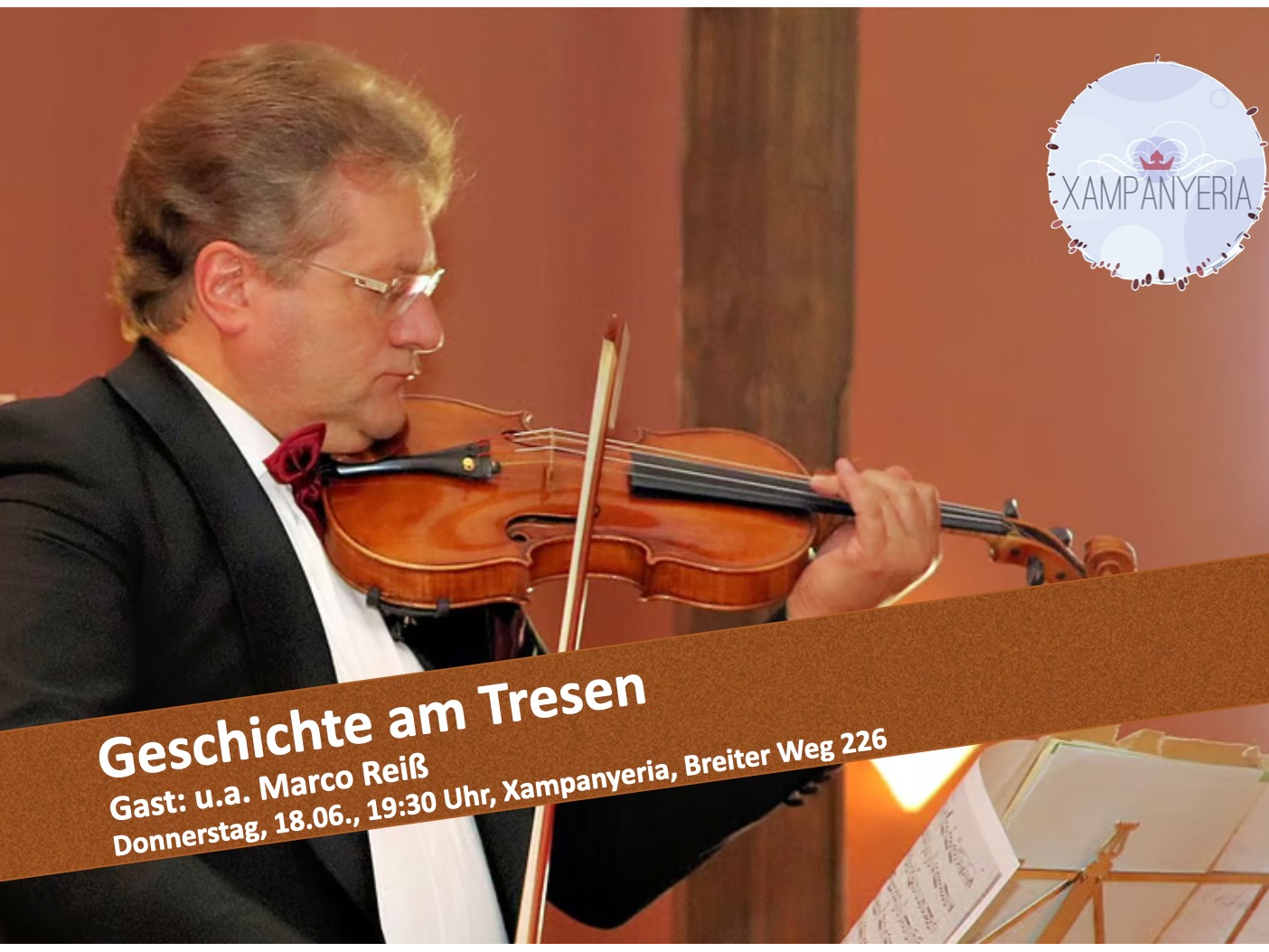 Geschichte am Tresen mit Marco Reiß