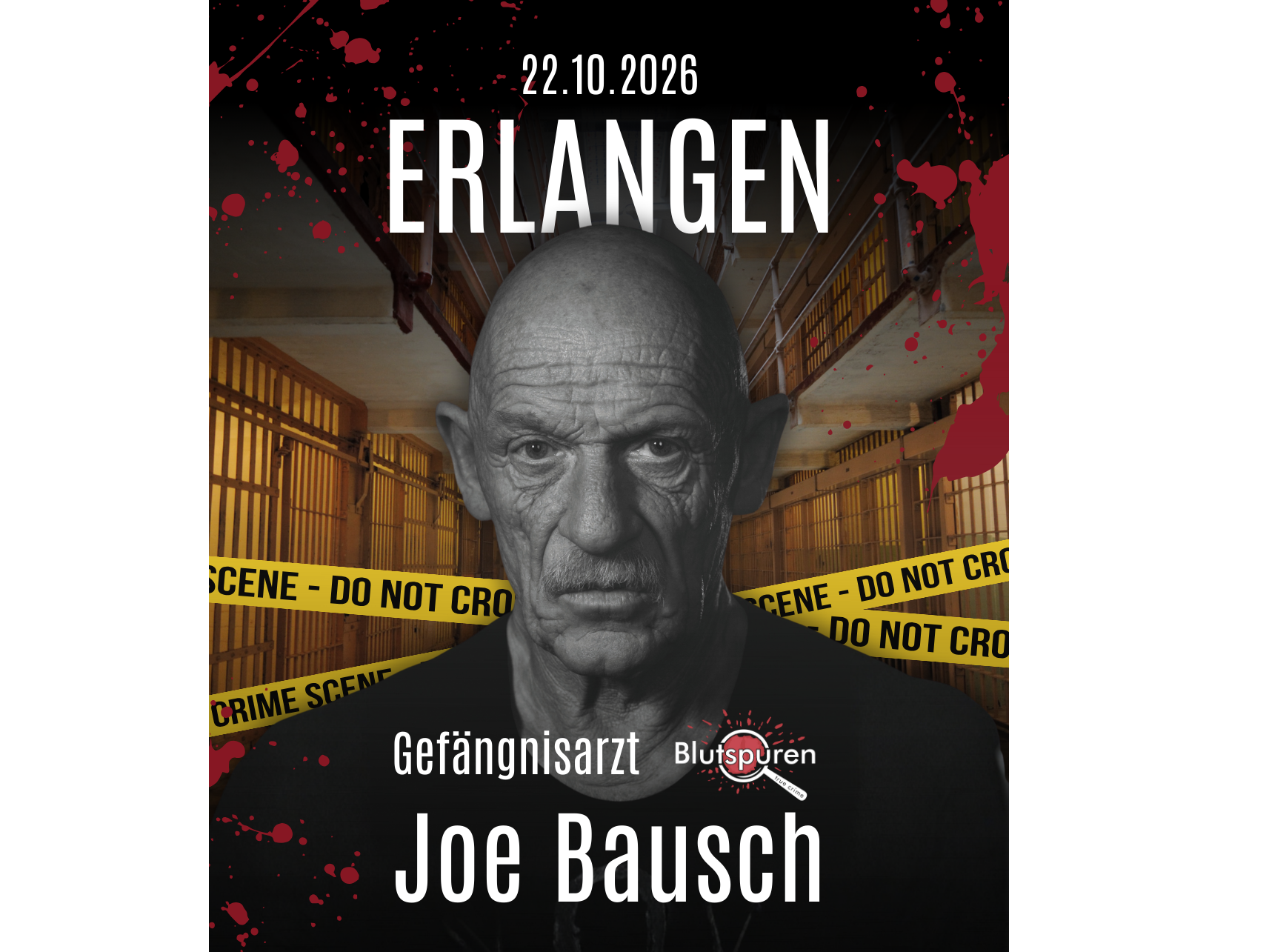 True Crime mit Joe Bausch in Erlangen