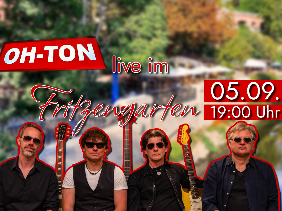 OH-TON live im Fritzengarten